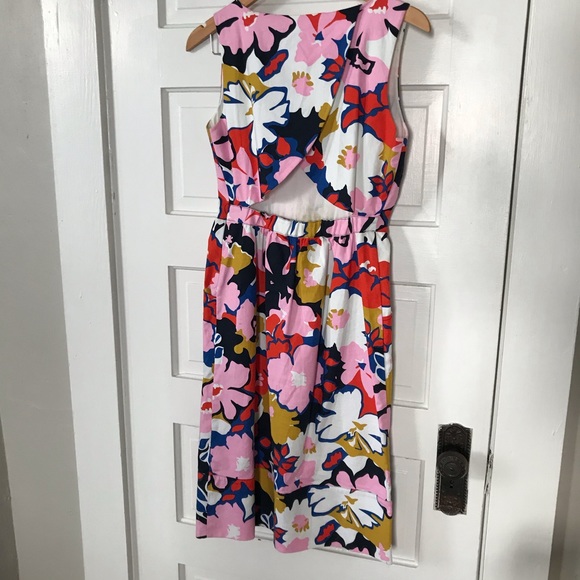 Anthropologie floral sleeveless dress - Picture 4 of 5